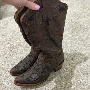 Corral Boots Brown and Black